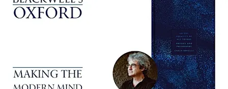 Carlo Rovelli ON THE EQUALITY OF ALL THINGS with Nigel Warburton
