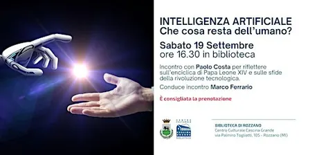 INTELLIGENZA ARTIFICIALE: che cosa resta dell’umano?
