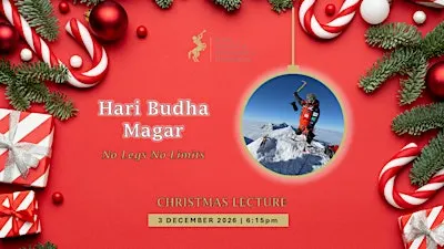 Christmas Lecture 2026: Hari Budha Magar