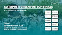 Fintech Friday - Celebrating Catapult: Green Fintech