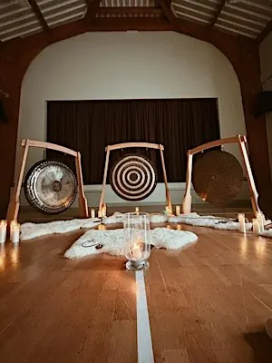Sound Bath Rest & Reset - Candlelit gong bath at Hartpury