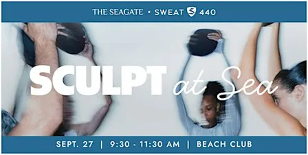 The Seagate x Sweat440 | Sculpt at Sea