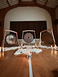 Sound Bath Rest & Reset - Candlelit gong bath at Hartpury