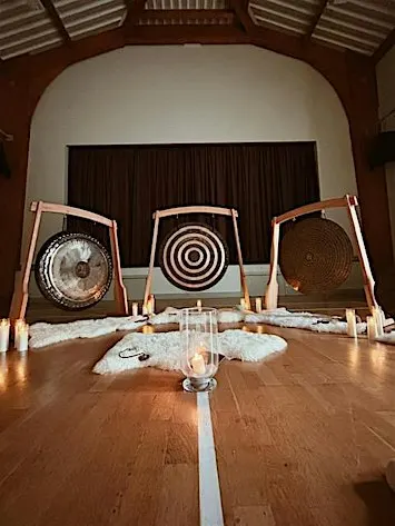 Sound Bath Rest & Reset - Candlelit gong bath at Hartpury