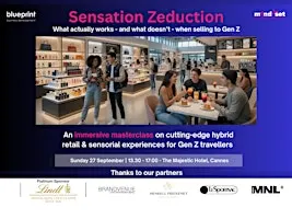 Sensation Zeduction Masterclass, Cannes 2026
