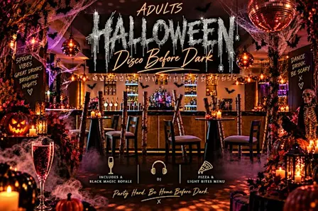 Adults Halloween Disco Before Dark