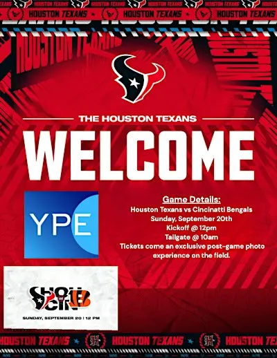 YPE Houston x Texans Game Day