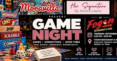 Moravilla | Her Signature Game Night