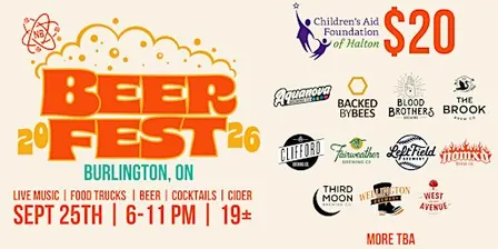 Nickel Brook's Beer Fest for CAFH
