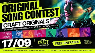 ORIGINAL SONG CONTEST • LIVE BATTLE • YOU CHOOSE THE WINNER/ FREE ENTRANCE