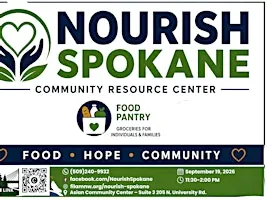 NOURISH SPOKANE: FREE Hot Meal and Grocery
