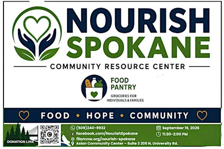 NOURISH SPOKANE: FREE Hot Meal and Grocery