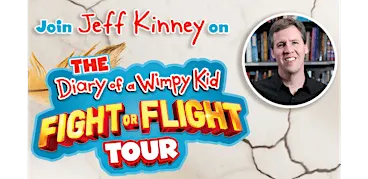 OFFSITE: The Fight or Flight Tour with Jeff Kinney (2pm Show)