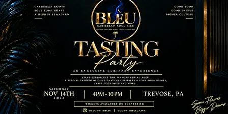 CookWithBleu Tasting Party November 14, 2026