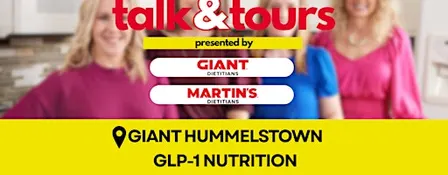 IN-PERSON: Talk & Tour at GIANT Hummelstown 10/6 at 10:30 AM