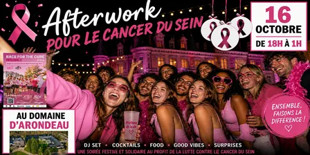 Afterwork pour le cancer du sein