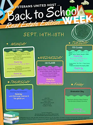 Back to School Real Estate Edition 2026