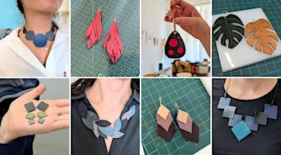 Jewellery Workshop with Upcycled Leather in Berlin