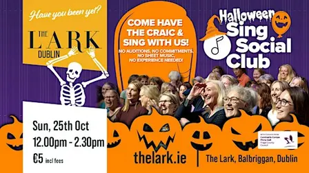 SING SOCIAL CLUB - 25 Oct - HALLOWEEN SPECIAL