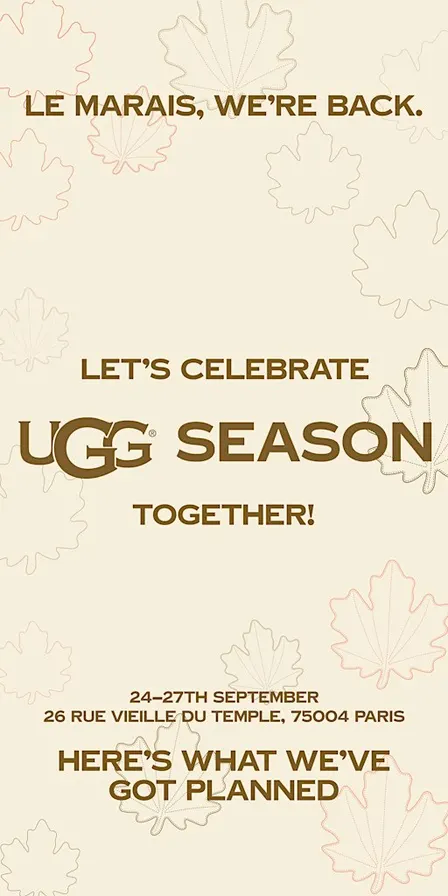 UGG SEASON LEMARAIS