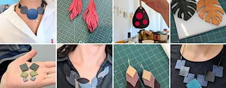 Jewellery Workshop with Upcycled Leather in Berlin