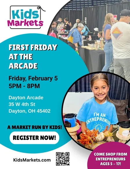 Kids Markets at the First Friday at the Arcade