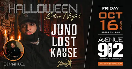 La Noche Maldita: Latin Urbano Halloween Party Featuring Juno Lost Kause