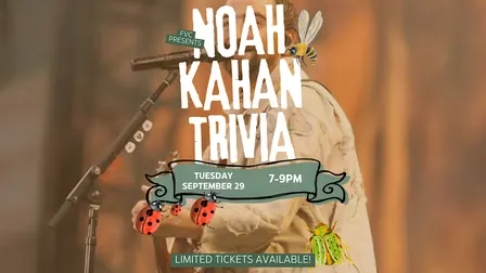 Noah KahanTrivia Night at FVC September 29, 2026