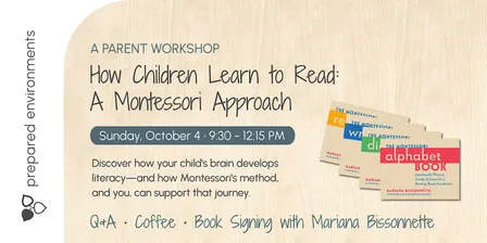 How Children Learn to Read: A Montessori Approach