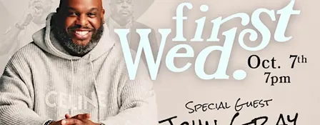 John Gray- Special Guest Speaker for First Wed. October