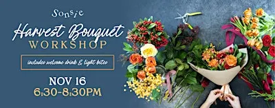 Create Your Own Harvest Flower Bouquet at Sonsie