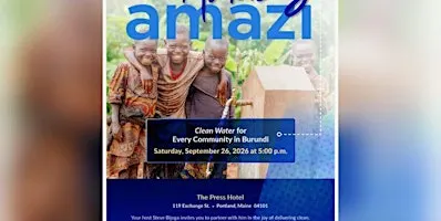 Amazi Water Event in Portland, Maine
