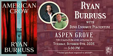 Ryan Burruss with Dino Enrique Piacentini at Tattered Cover Aspen Grove