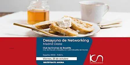KCN Desayuno de Networking Madrid Oeste - 23 de octubre