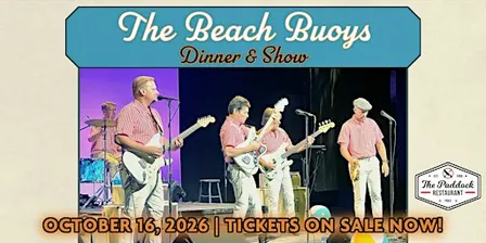 PBKC presents "The Beach Buoys" -A Tribute to The Beach Boys Dinner & Show