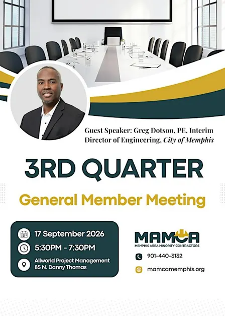 3rd Quarter General Member Meeting