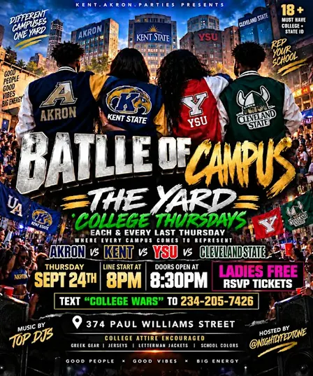 BATTLE OF THE CAMPUS - THE YARD