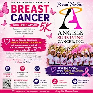 Miles with Moms HTX Breast Cancer Awareness 5K