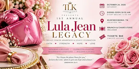 1st Annual Lula Jean Legacy Brunch | Breast Cancer Awareness
