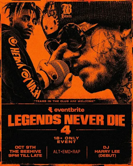LEGENDS NEVER DIE 4 BELFAST