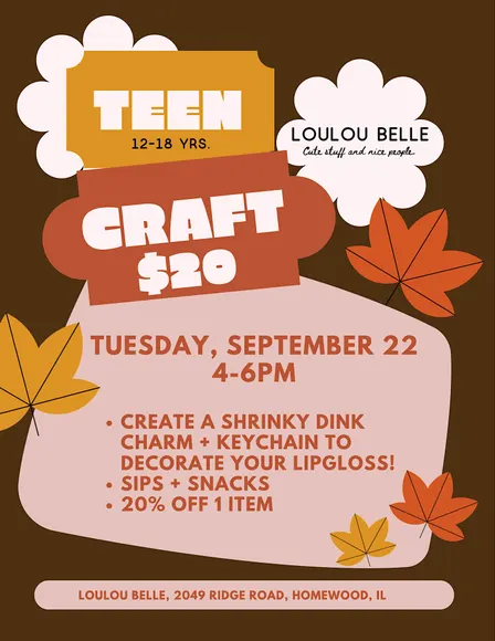 Teen Craft!