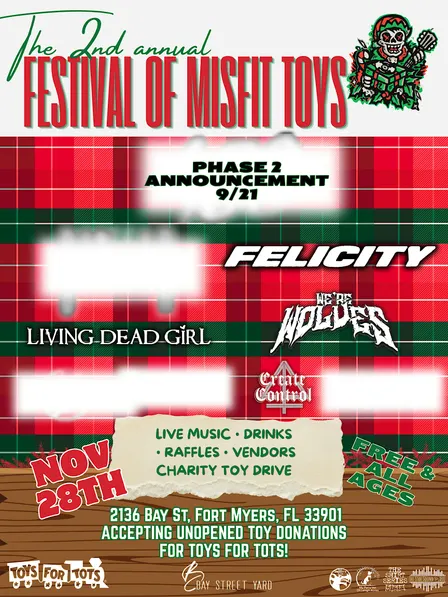 THE 2ND ANNUAL FESTIVAL OF MISFIT TOYS