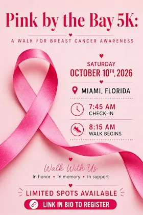 Pink by the Bay 5K: A Walk for Breast Cancer Awareness