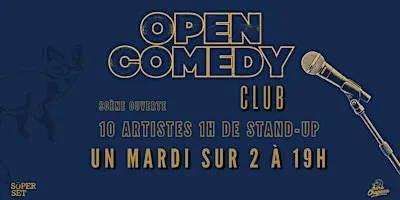 Soirée stand up au Club - Open Comedy Club