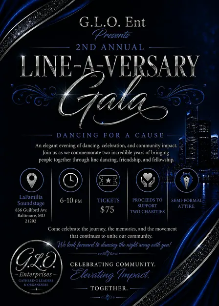 G.L.O. Enterprise’s 2nd Annual Line-A-Versary
