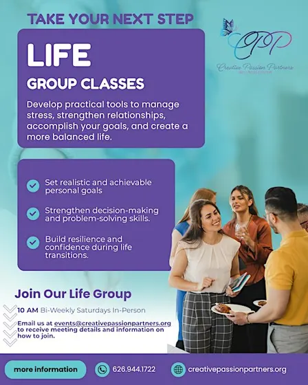 Life Skills & Personal Growth Group