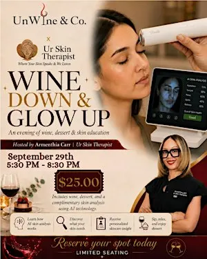 Wine Down & Glow Up