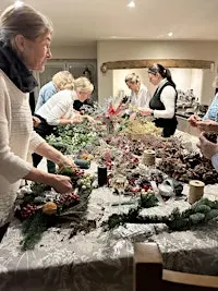 Luxury Wreath Making Workshop