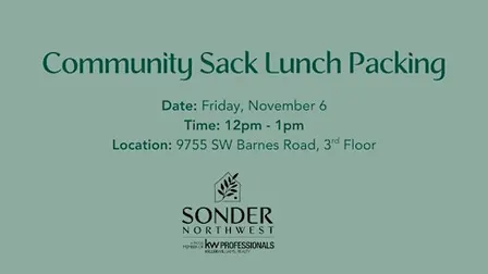 Community Sack Lunch Packing for Blanchet House Portland - November