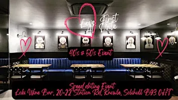 40's & 50's Speed Dating Evening in Knowle